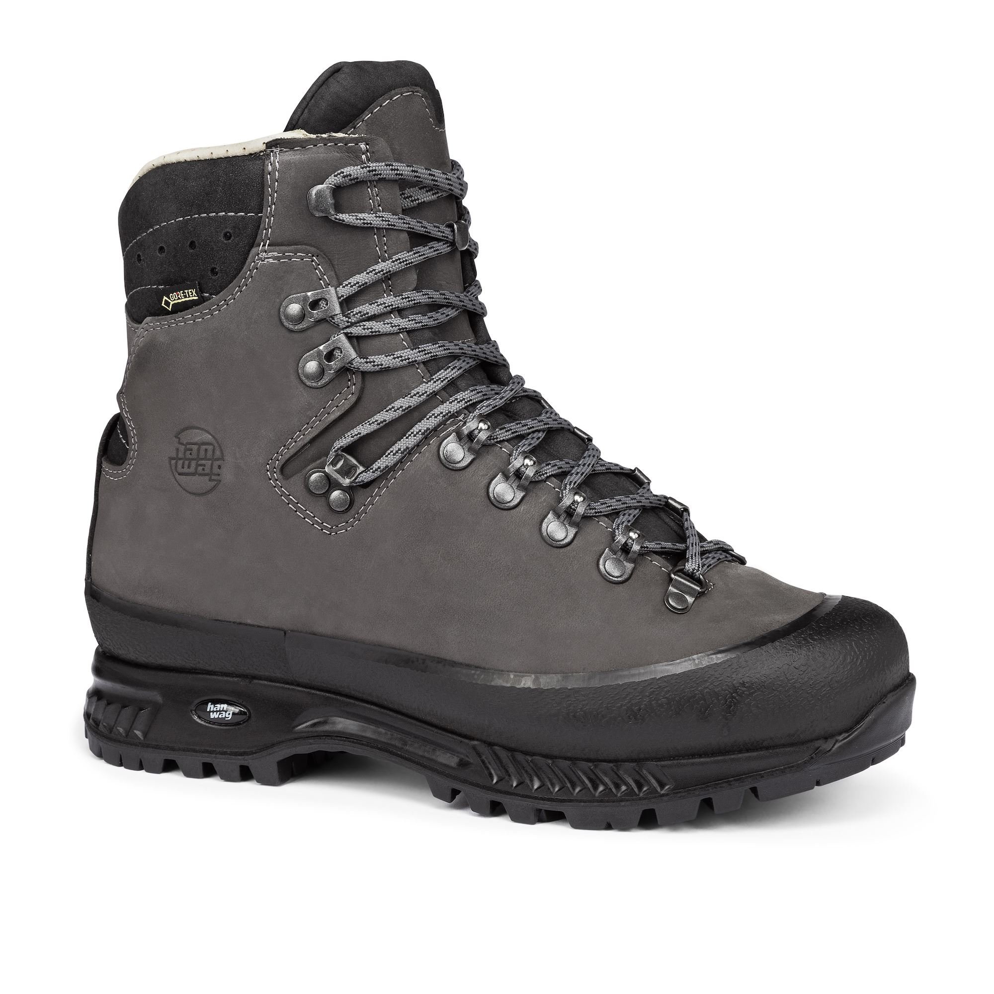 Hanwag Men's Alaska GTX Trekking Boots Deep Grey YTPEO1036